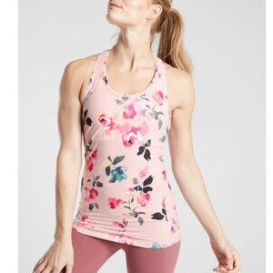 Athleta Shanti Floral Racerback Tank Top Size M